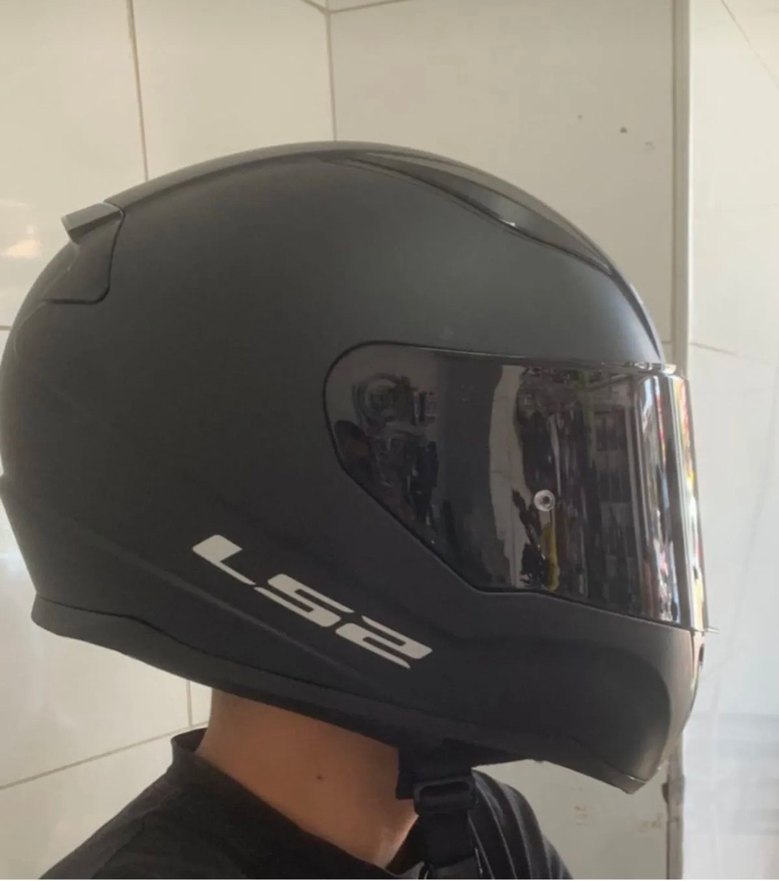 Diger Siyah Şeffaf Motosiklet Kask Vizörü - Görsel 2