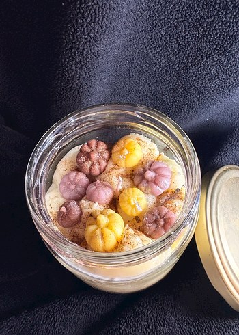  Beden Pastel Renkli Kavanoz Mum