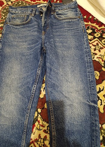 Kadın Koyu Mavi Denim Normal Boy Kot