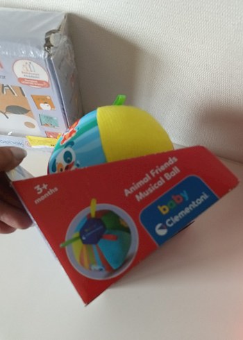 Diğer Renkli Hayvan Figürlü Müzikli Top