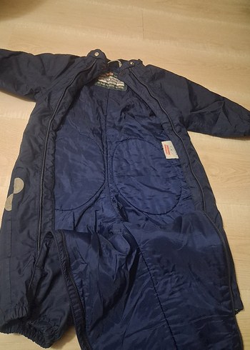 Fermuarlı Lacivert  Çocuk Kaban tulum - Görsel 9