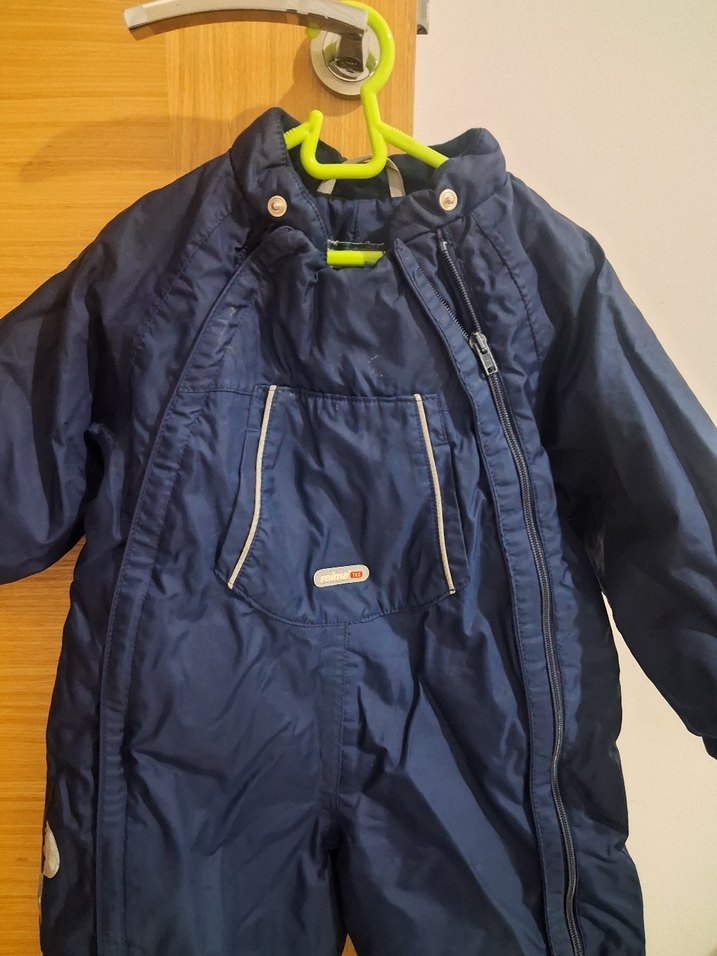 Fermuarlı Lacivert  Çocuk Kaban tulum - Görsel 5