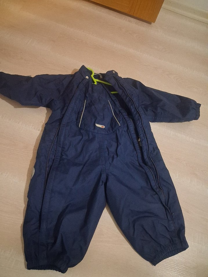 Fermuarlı Lacivert  Çocuk Kaban tulum - Görsel 3