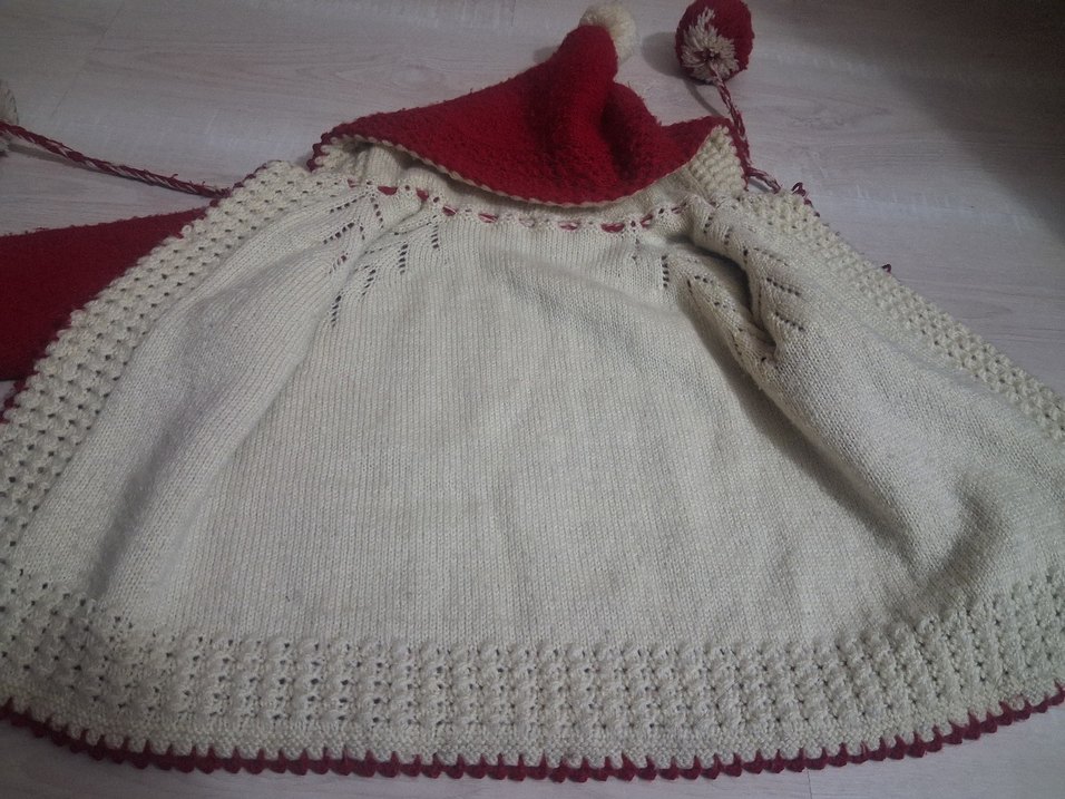 Kapüşonlu Örgü Hırka 2 kere kulandık - Görsel 5