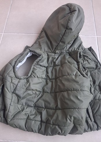 Kapüşonlu Çocuk Yelek - Görsel 5