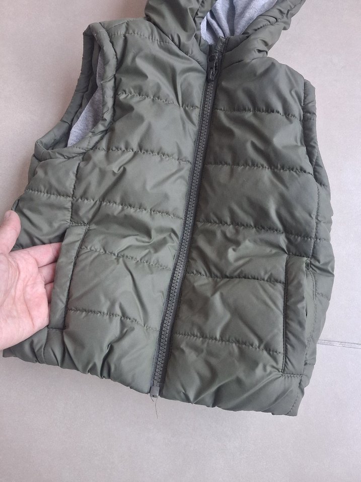 Kapüşonlu  Çocuk Yelek - Görsel 2