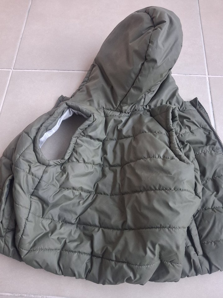 Kapüşonlu  Çocuk Yelek - Görsel 5