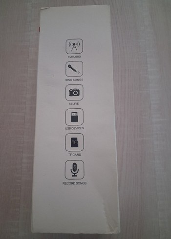 Beyaz Kablosuz Mikrofon WS-858 - Görsel 2