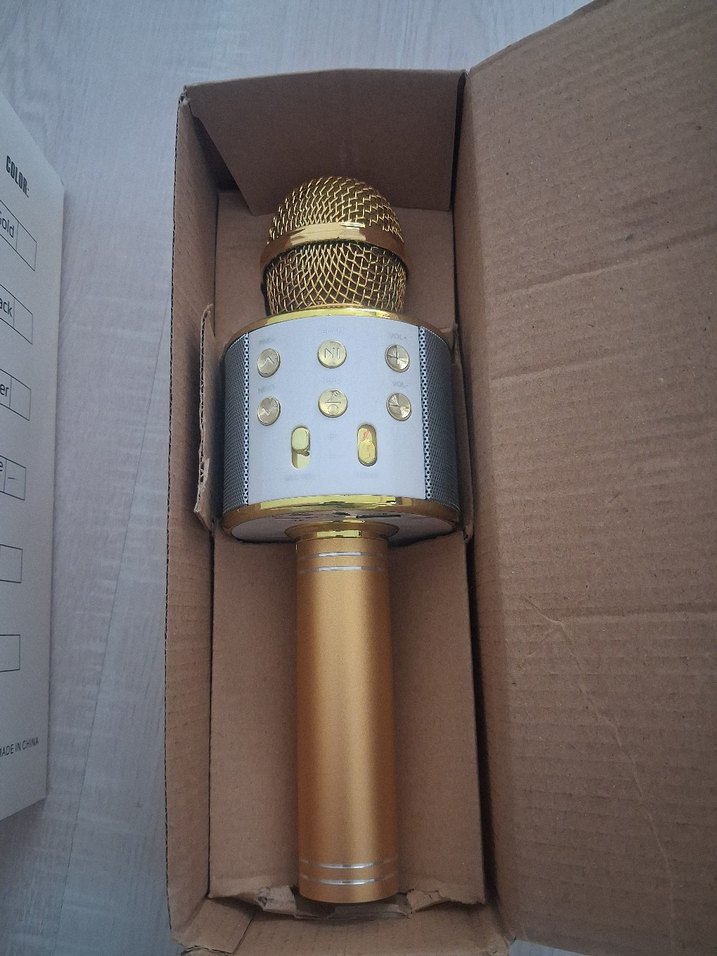 Beyaz Kablosuz Mikrofon WS-858 - Görsel 3