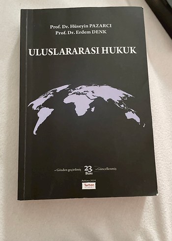 Uluslararası Hukuk - Prof. Dr. Hüseyin Pazarcı & Erdem Denk