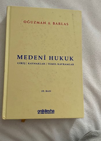 Medeni Hukuk - Oğuzman & Barlas