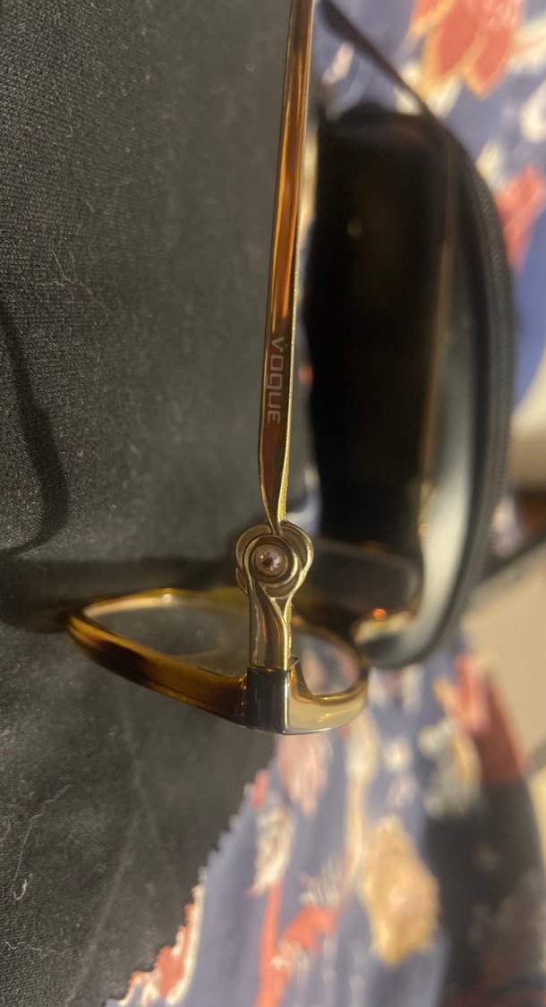 vogue altın Tokalı Kadın Gözlüğü - Görsel 3