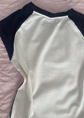 s Beden siyah Renk Bershka crop tişört