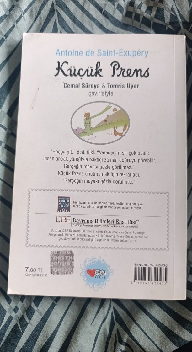 Küçük Prens - Cemal Süreya & Tomris Uyar Çevirisi - Görsel 2