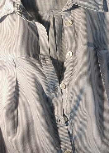 whimsy vintage grunge y2k acik mavi drapeli gomlek adil isik - Görsel 6