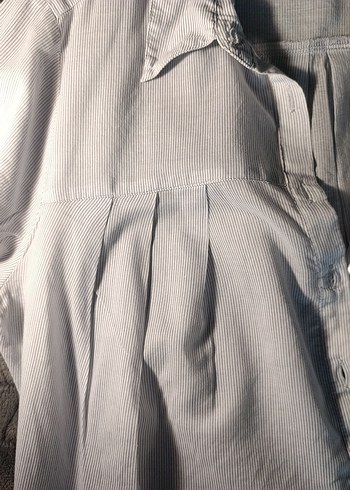 whimsy vintage grunge y2k acik mavi drapeli gomlek adil isik - Görsel 5