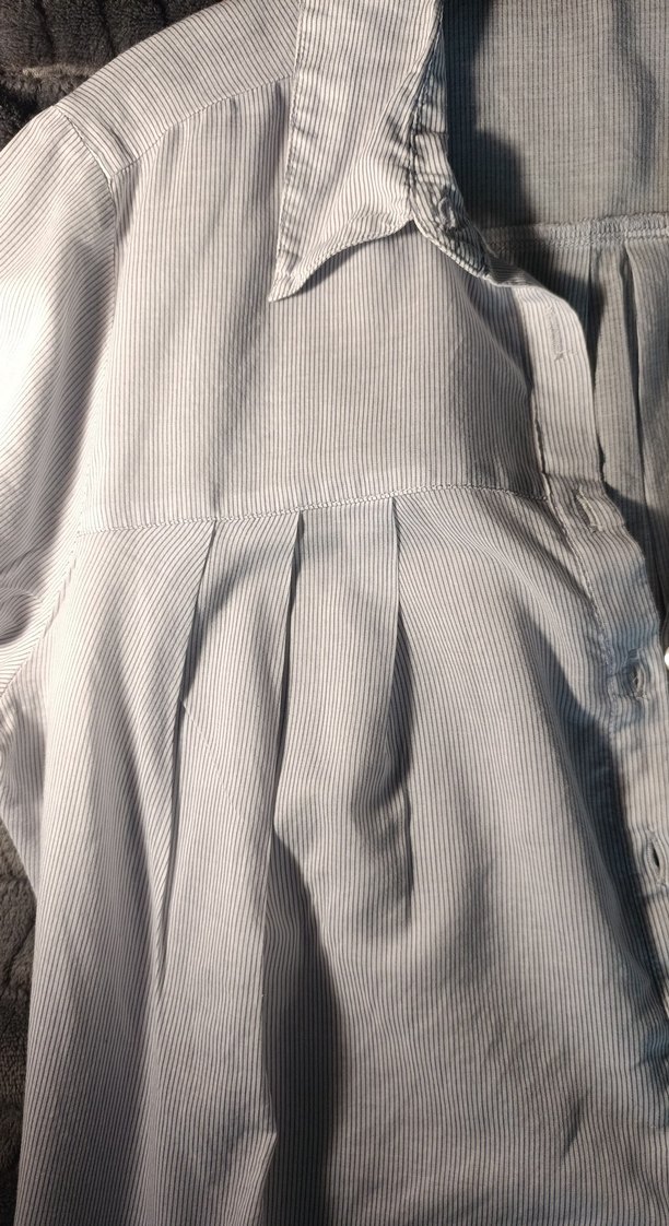 whimsy vintage grunge y2k acik mavi drapeli gomlek adil isik - Görsel 5