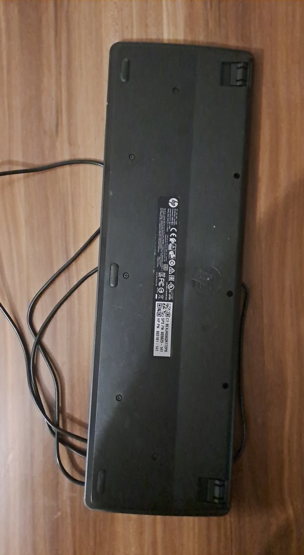 HP Kablolu Siyah Klavye - Görsel 2