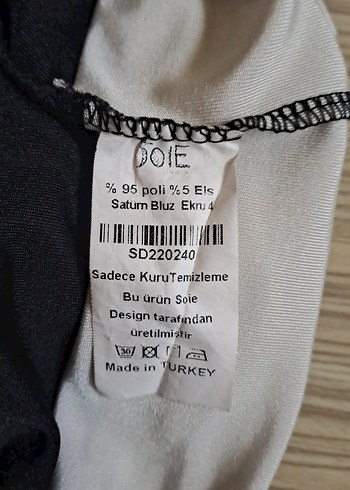 Uzun Kollu Siyah Beyaz Tişört - Görsel 5