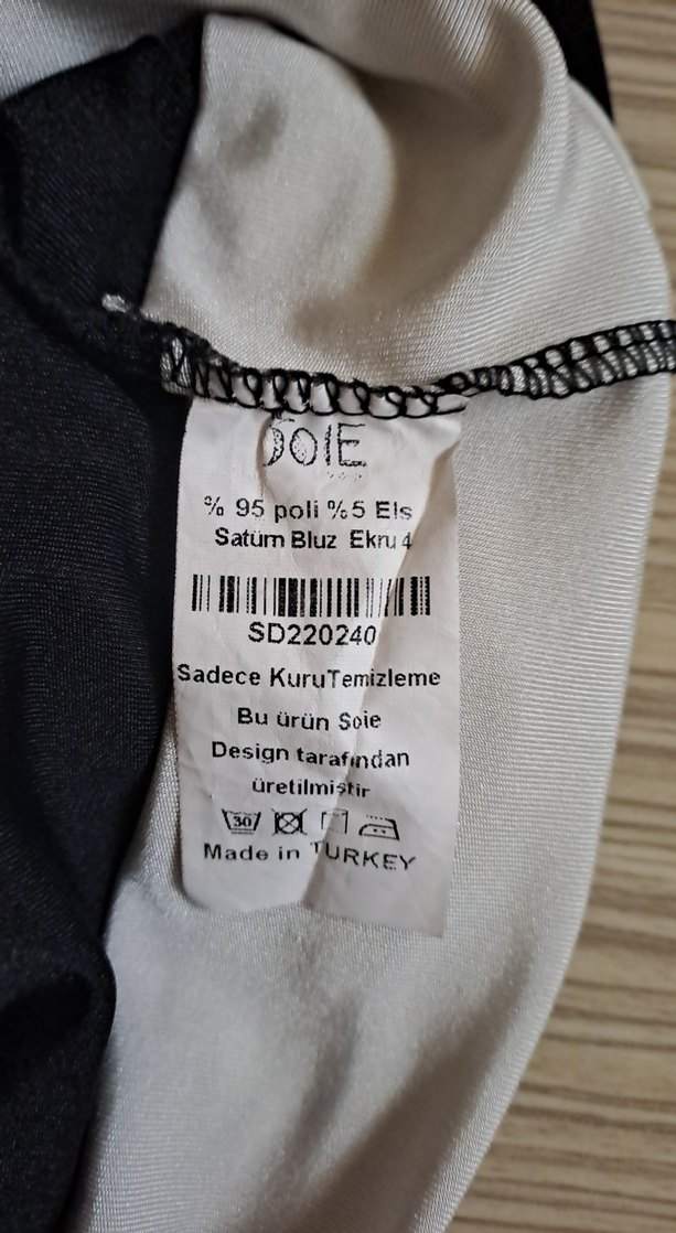 Uzun Kollu Siyah Beyaz Tişört - Görsel 5