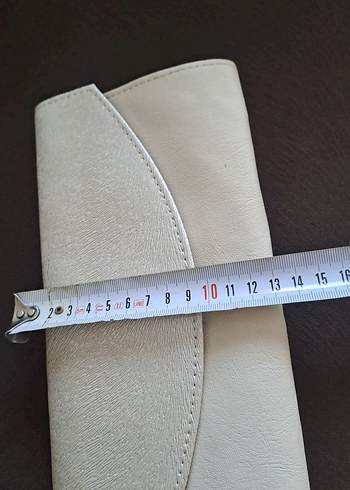Beden Gri Detaylı Beyaz i Kadın Portföy Çanta