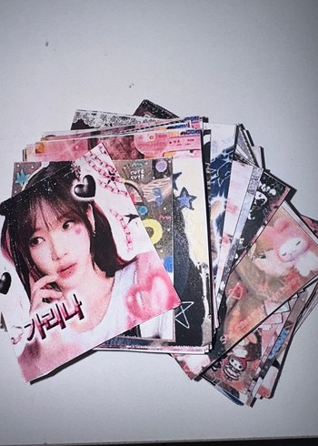 Karısık random 25 adet sticker (Kpop)