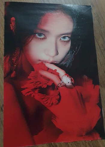 jisoo arkalı önlü poster