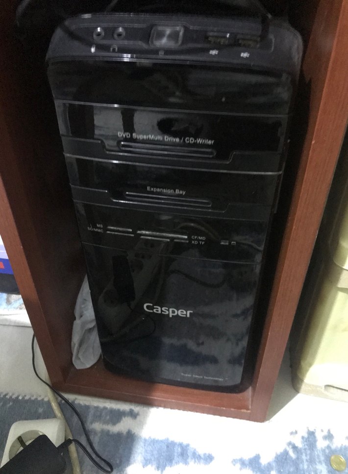 Casper Siyah Monitör - Görsel 5