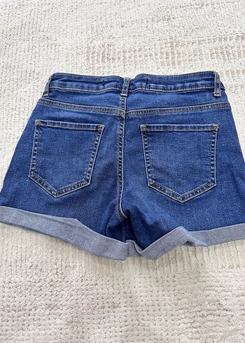 LC Waikiki Mavi Kısa Kadın Şortu