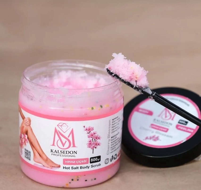 Kalsedon Sıcak Tuz Vücut Scrub'u - Görsel 4