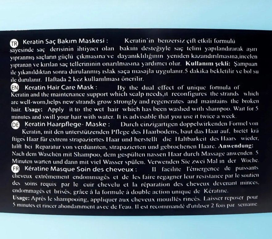 Kalsedon Etinboss Saç Maskesi - Görsel 3