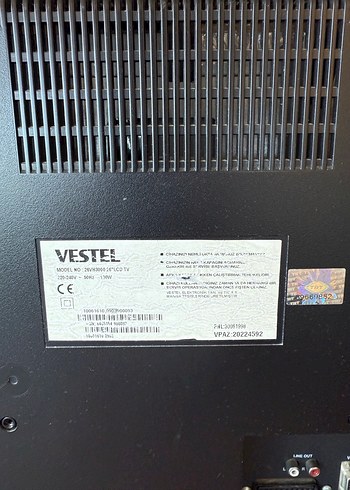 Vestel Siyah televizyon - Görsel 5