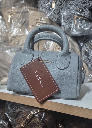 Vakko Gri Mini speedy çanta