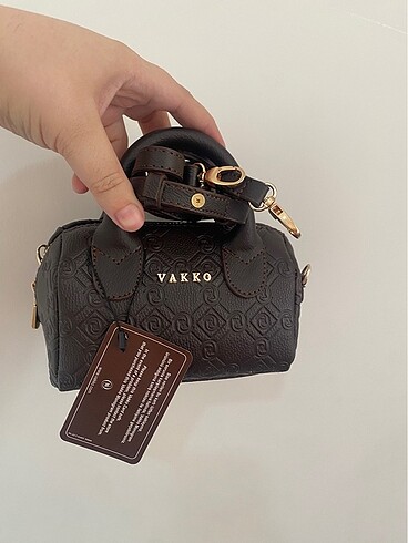 Vakko mini speedy çanta