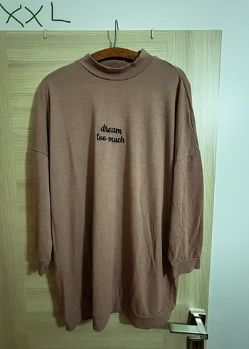 Defacto Dream Too Much Oversize Bisiklet Yaka Sweatshirt
