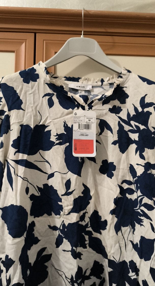 Uzun Kollu V Yaka Bohem Gömlek - Görsel 3