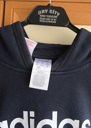 Erkek Çocuk Siyah Adidas Sweatshirt - Görsel 5