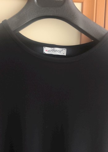 Siyah uzun kadın elbise - Görsel 5