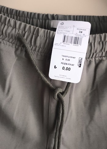 yeşil ama kamerada farklı çıkıyor Erkek Outdoor Eşofman Altı - Görsel 4