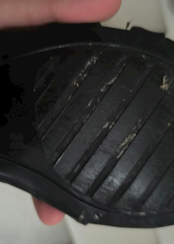 Siyah Tokalı Blok Topuklu Kadın Sandalet - Görsel 5