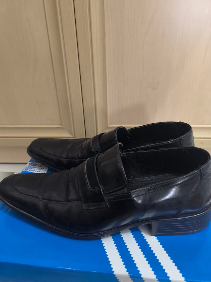 Klasik Siyah Tokalı Erkek Ayakkabı - Görsel 4