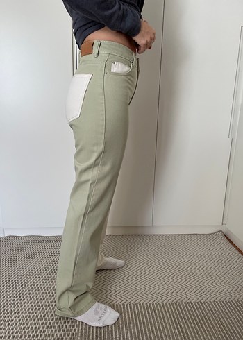 Bershka Çift renkli kot pantalon