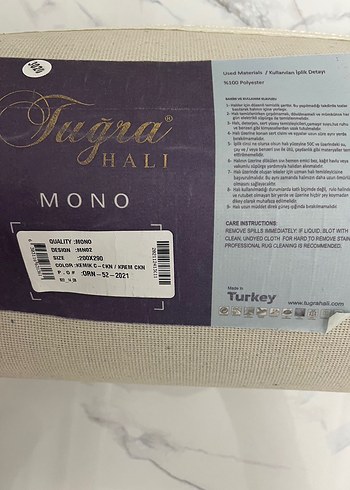 Diğer Tuğra Halı