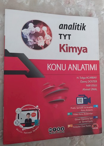 Analitik TYT Kimya Konu Anlatımı Kitabı