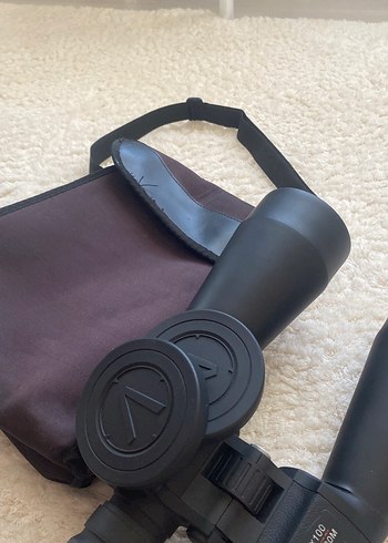 Koyu Kahverengi Dürbün ve Taşıma Çantası - Görsel 5