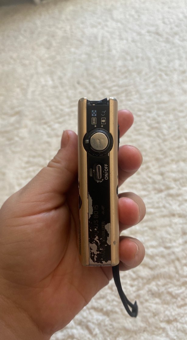 Bej Canon Dijital Kamera - Görsel 4