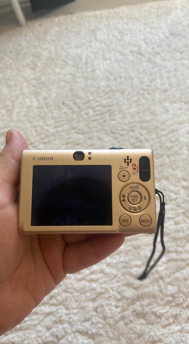 Bej Canon Dijital Kamera - Görsel 5