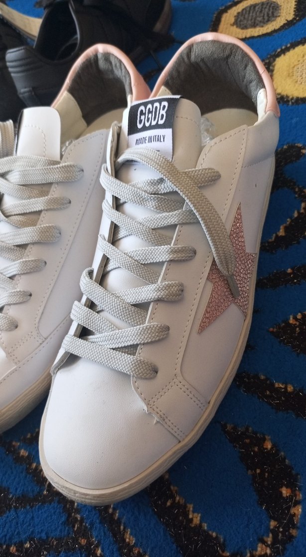 Beyaz Bağcıklı Kadın Spor Ayakkabı - Görsel 4