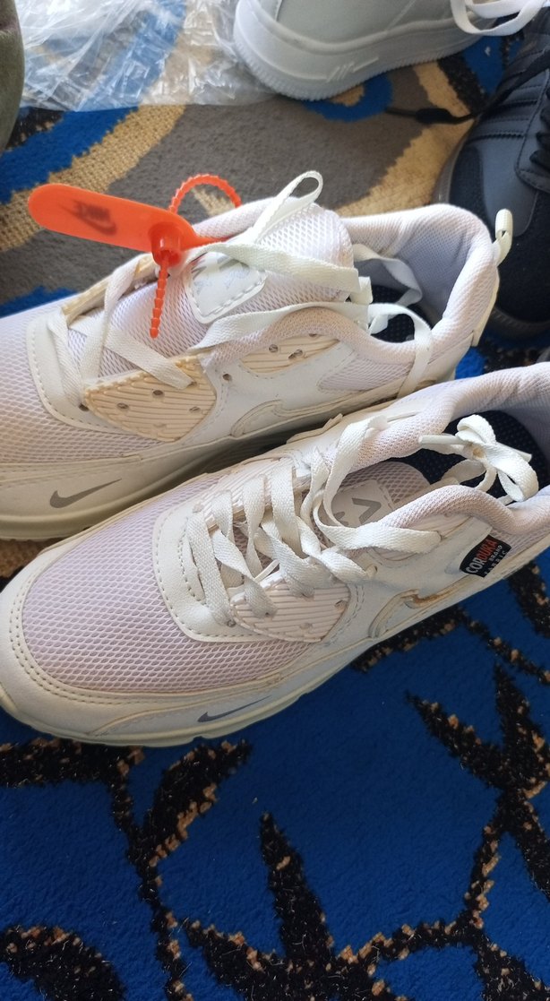 Beyaz Bağcıklı Kadın Spor Ayakkabı - Görsel 2