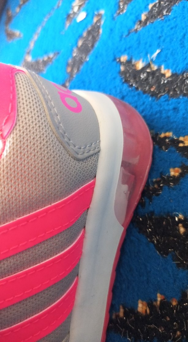 Kız Çocuk Pembe Adidas Spor Ayakkabı - Görsel 3